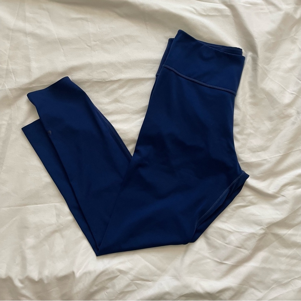 blue nike leggings